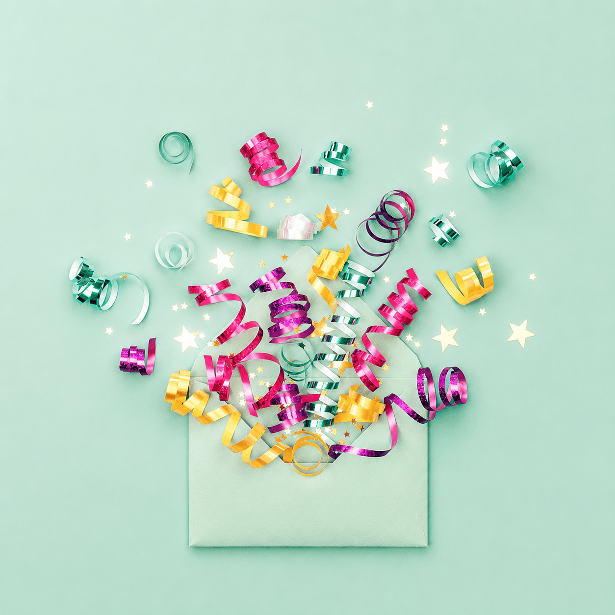 Confetti celebration